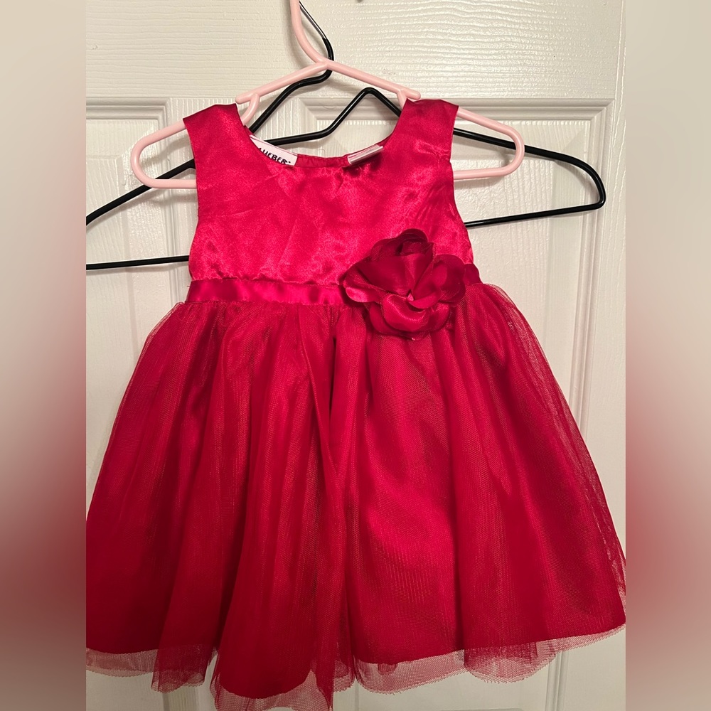 12 month red dress